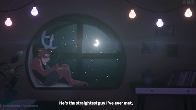 FIRESIDE FASCINATION Furry Gay Animation