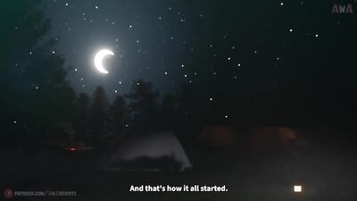 FIRESIDE FASCINATION Furry Gay Animation