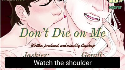 Desperate "I almost lost you" sex by Jaskier and Geralt (The Witcher )