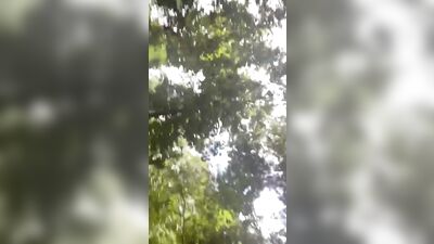 Butt Fucked Outside by Huge Straight Cock