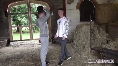 I whisper ”Can I bareback you..." Condom 2 Bareback 100% REAL - Farm Boy