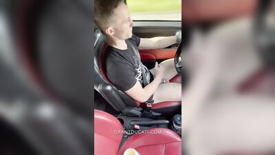 Had to Pull Over to Cum (Jerking Off While Driving)