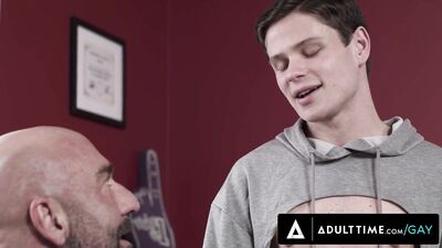 HETEROFLEXIBLE - DILF Coach Drew Sebastian Drills Twink Cheerleader And His Jock BF In The Same Day