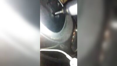 Straight Guy jerking in my car