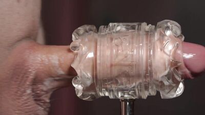 Moaning and Fucking My New Toy - Biggest Load of My Life