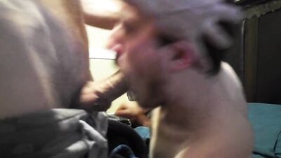 Face fucking the champ