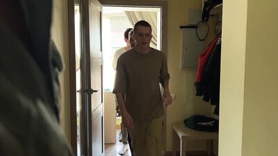 brought two friends and cum on them together with stepfather