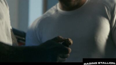 Celebratory Plowing For Two Hot Jocks - Markus Kage, Beau Butler - RagingStallion