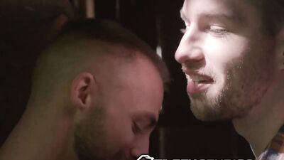 FalconStudios - Steamy Worker Joins Gay Couple In Fuck Train