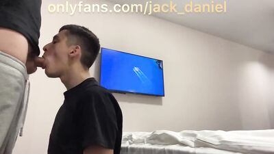 SUCKS A DICK AFTER A ASSHOLE