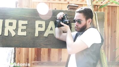 Jay Austin and Max Adonis Flip Fuck Raw Outdoors