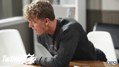 TWINKPOP - Jock Felix Fox Got His Dick Sucked By His Nerdy Best Friend Ryan Bailey