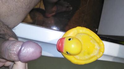 I fed sperm to a rubber toy