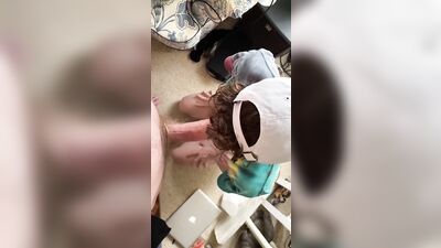 Big Cock Blowjob to Cumshot