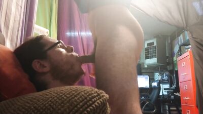 Facefucked Until He Cums Hard Down My Throat