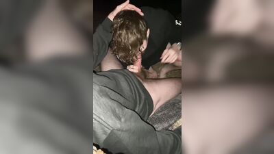 Big Cock Blowjob at the Beach