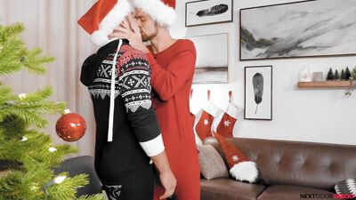 NextDoorTaboo - Stepbrother Fucked On Christmas