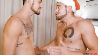 NextDoorTaboo - Stepbrother Fucked On Christmas