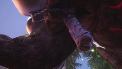 Big Muscle Man Fucks Grok Hard! Minotaur Cums A Bucket Full / (Gay Furry) / Wild Life Furries