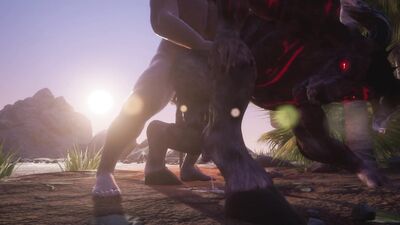 Big Muscle Man Fucks Grok Hard! Minotaur Cums A Bucket Full / (Gay Furry) / Wild Life Furries