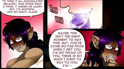 He accidentally walked in on his teacher crush masturbating! My Master is a Naga - Comic, Chapter 1