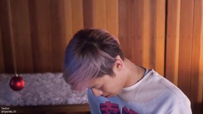 Asian boyfriends flip fucking outdoors, a Christmas treat.