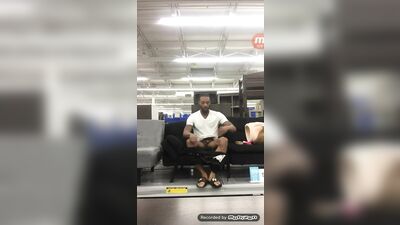 Duriel Hines - Famous Walmart Jack Off Video