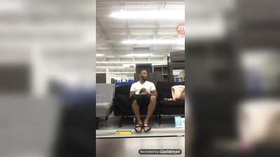 Duriel Hines - Famous Walmart Jack Off Video