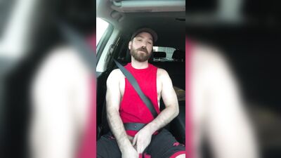 My uber driver gives me a helping hand