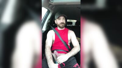 My uber driver gives me a helping hand