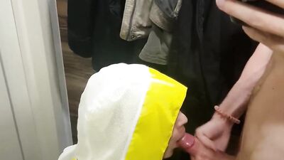 Fucking and cumming young gay in mouth