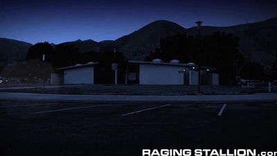 Muscled Hunk Takes A Big Cock To The Ass At Glory Hole - Raging Stallion