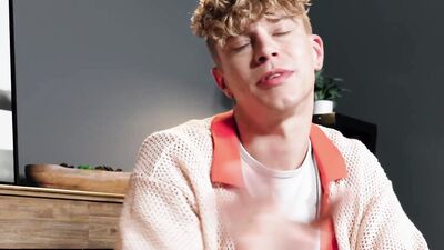 Hot Twink Offers Cock Up As Stress Relief - Ashton Silvers, Harley Xavier - NextDoorTwink