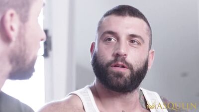 MASQULIN Hunky Markus Kage Barebacks Gay Jock Thyle Knoxx