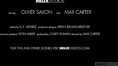 Helix Studios Presents: Strapping Saxons Stroke Session underwear-loving stud takes on Max Carter in an explosive jerk off showdown