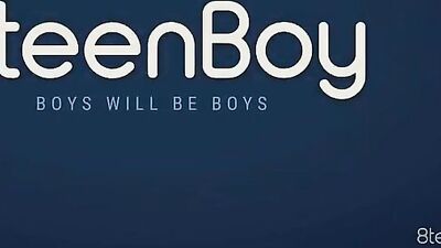 Morning Wood & Moaning: Teen Boyfriends Bedroom Awakening