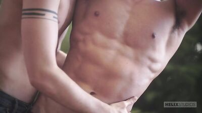 Woodland Delights: Ashton & Bens Gay Cabin Romp