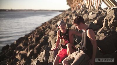 Gym Buddies - Sean Ford & Joey Mills: Steamy Fitness Sessions End in Wet Suits and Happy Endings!