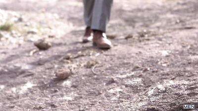 Desert Delights with Ryan Bones and Pierce Paris - Mens Porn Video