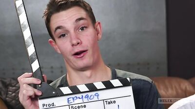 Straight To Gay Porn Debut - Big and Bare with Colton James & Grayson Lange