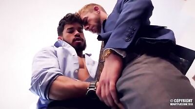 Double Penetration with Velvet Cocks and Costard Chemise in Londons Gay Porn Scene