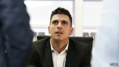 The Bosss Challenge: A Gay Threesome at the Office