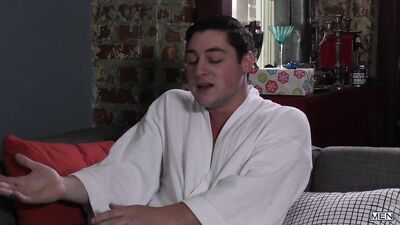 Father Catches Son with Erotic Showers with Damien Stone - Surprise Punishment!