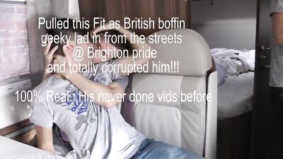 Young British Boys Explore Gay Sex in a Campervan!