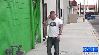 Satisfy your inner beast with BreedMeRaw featuring Ray Diesel & Tyler Griz Two hunky studs, one hungry appetite - who will be the first to get consumed?