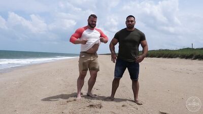 Beach Bumming Chubby Couple Enjoy Sexual Encounters!