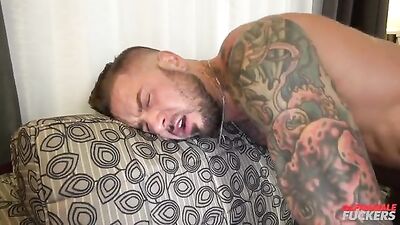 Double-Penetration Delight: Dolf and Nates Gay Porn Adventure