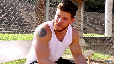 Gay Porn Threesome: Cliff Jensen, Ashton McKay & Beaux Banks Gay Massage Adventure