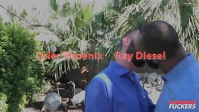 The Heat of the Desert Makes Tyler Phoenix and Ray Diesel Even Hotter. Outdoor Sex Is On!