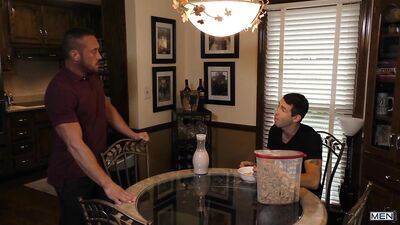 Myles Landons Mouth-Watering Ménage à Trois with Son and Sexy Stepdad